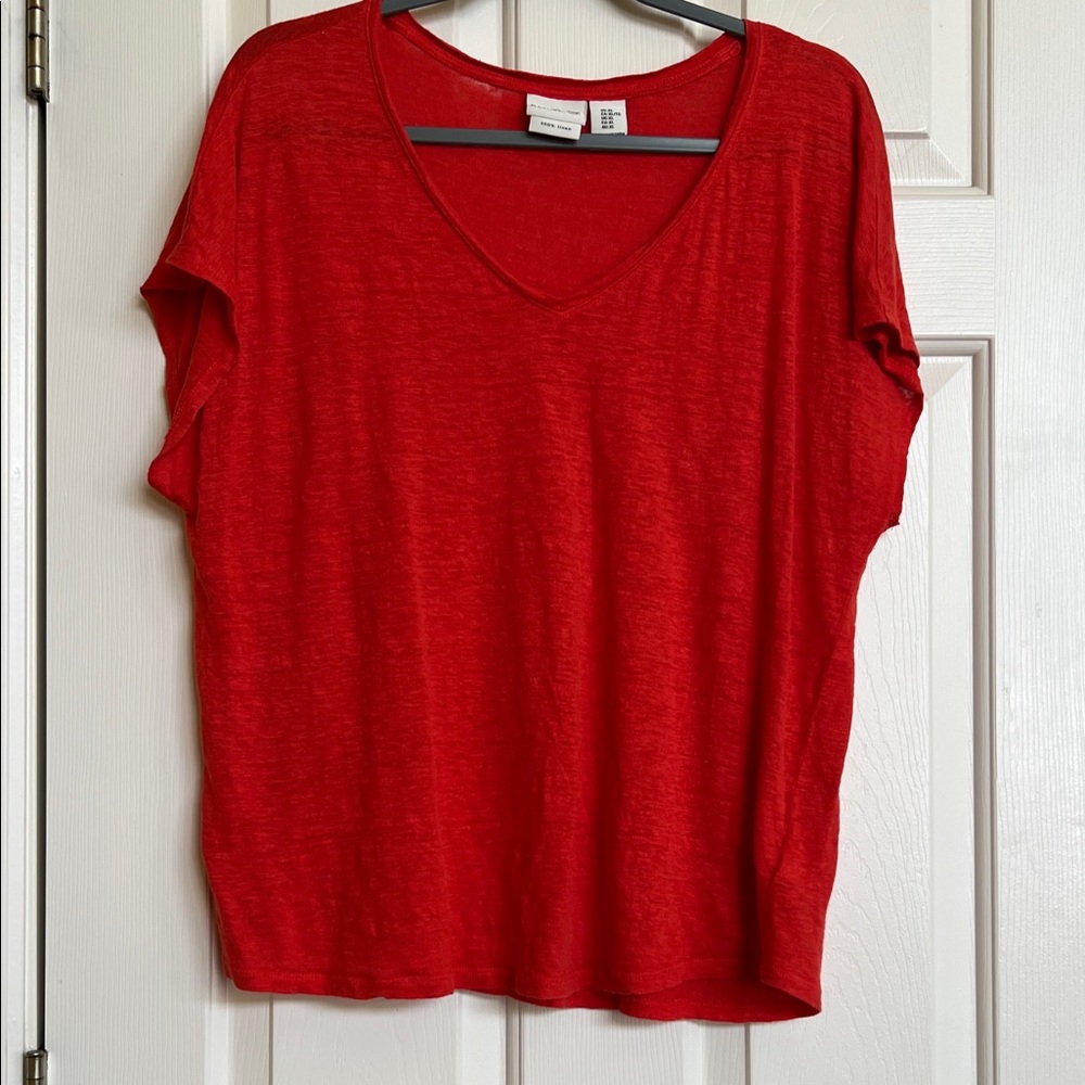 Rachel Zoe ( LA , NY ) tops 
  ( 100 % Linen )